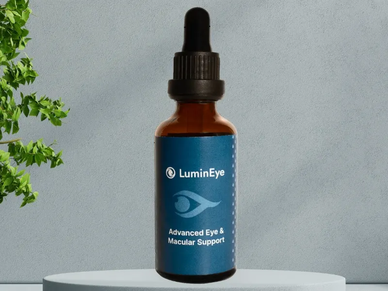 LuminEye™ liquid eye support formula for clear vision and comfort